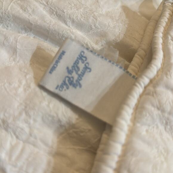 Simply shabby chic, twin size 100% cotton quilt - Picture 5 of 5